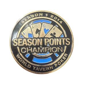 World Tavern Poker Season 1 2014 Champion Card Guard weight